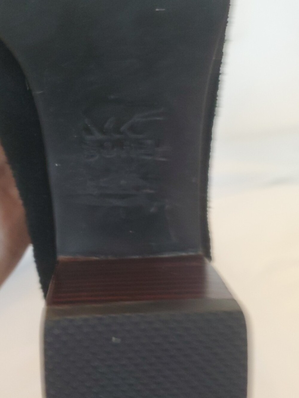 SOREL Farah Mid Calf Boots Black Suede Women's 7 - Picture 7 of 10